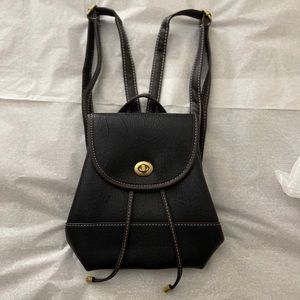 NWT Faux Leather Mini Backpack